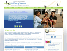 Tablet Screenshot of childrenofinmates.org